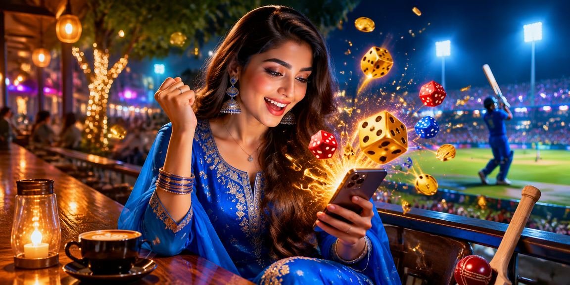ঢাকায় সালোয়ার কামিজ পরে মোবাইলে ক্রিকেট বেটিং করছেন একজন নারী খেলোয়াড়